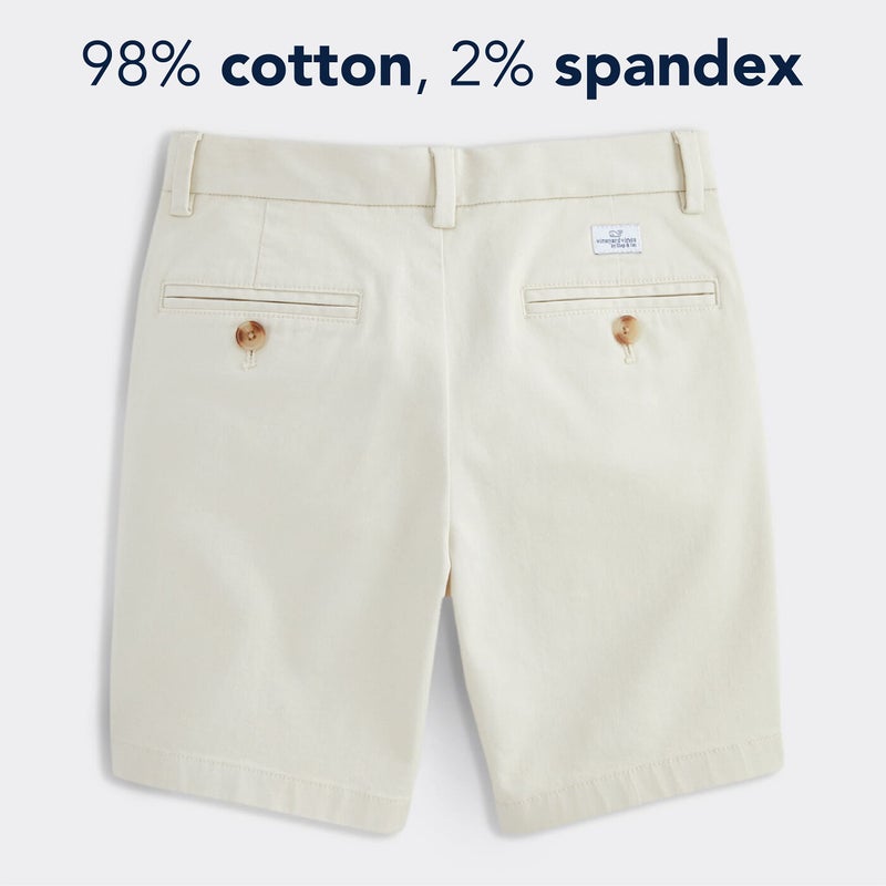 vineyard vines Boys' Breaker Shorts, Stone, 14 - Image 2